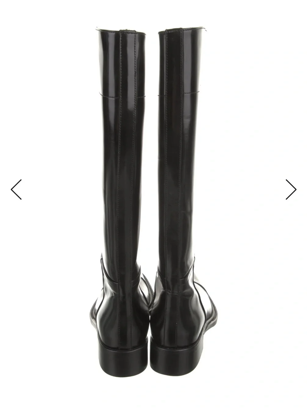Prada Patent Leather Riding Boots